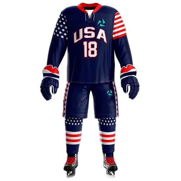 custom ice hockey uniform